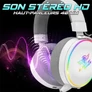 Kép 4/10 - Spirit of Gamer Wireless Fejhallgató - MIC-XH1700W (MultiPlatform, mikrofon, hangerőszabályzó, nagy-párnás, fehér)