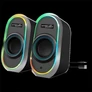 Kép 1/10 - Spirit of Gamer Hangszóró 2.0 - Fanatic 500 (PC/Mac, Bluetooth/3,5mm Jack, fekete)