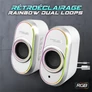 Kép 6/10 - Spirit of Gamer Hangszóró 2.0 - Fanatic 500 Arctic (PC/Mac, Bluetooth/3,5mm Jack, fehér)