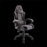 Kép 1/10 - Spirit of Gamer szék - ARENA Dark Grey (állítható magasság; párnázott kartámasz; PU; max.120kg-ig, sötét-szürke)