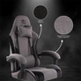 Kép 5/10 - Spirit of Gamer szék - ARENA Dark Grey (állítható magasság; párnázott kartámasz; PU; max.120kg-ig, sötét-szürke)