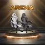 Kép 7/10 - Spirit of Gamer szék - ARENA Dark Grey (állítható magasság; párnázott kartámasz; PU; max.120kg-ig, sötét-szürke)