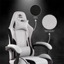 Kép 6/10 - Spirit of Gamer szék - ARENA Light Grey (állítható magasság; párnázott kartámasz; PU; max.120kg-ig, világos-szürke)