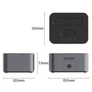 Kép 2/2 - Orico M.2 SSD/HDD Dokkoló - IT28E-C-EU (M.2 NVMe + 2,5"/3,5" HDD -> USB-A/C, Klón funkció, Max.: 10Gbps, szürke)
