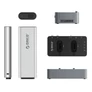 Kép 2/2 - Orico M.2 SSD Dokkoló - IT28N-C-EU (2xM.2 NVMe -> USB-A/C, Max.: 8 TB, Klón funkció, Max.: 40Gbps, szürke)