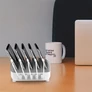 Kép 6/6 - ORICO Töltő állomás - DUK-5P-EU-WH (5x USB-A, 5V2.4A x5, 40W, fehér)