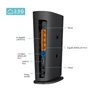 Kép 2/2 - TP-Link Router WiFi AX6000 - Archer AX80 (1148Mbps 2,4GHz + 4804Mbps 5GHz; HE160; 1x2,5Gbps + 4x1Gbps; OFDMA; Wifi6)