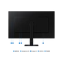 Kép 4/4 - Samsung Monitor 27" - S27D700EAU (IPS, 3840x2160, 16:9, UHD, 60HZ, 350cd/m2, 5ms)