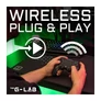 Kép 2/5 - The G-Lab Gamepad - K PAD THORIUM PS4 (Vezeték nélküli, Bluetooth, PC/PS4)