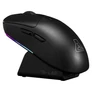 Kép 1/5 - The G-Lab Vezeték nélküli Gamer Egér - KULT TITAN PRO B (12000 DPI, Pixart PAW 3311, USB/2,4Ghz/Bluetooth, RGB, dokkoló)