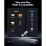 Kép 8/9 - Orico Külső M.2 ház - ACOM2-U4-GY (USB-C 4-> M.2 NVMe, Max.: 8TB, 40 Gbps, szürke)