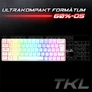Kép 3/10 - Spirit of Gamer Billentyűzet Mechanikus - XPERT K200 White  (TKL, SOG red, RGB LED,USB, anti-ghosting, fehér, magyar)