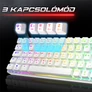 Kép 4/10 - Spirit of Gamer Billentyűzet Mechanikus - XPERT K200 White  (TKL, SOG red, RGB LED,USB, anti-ghosting, fehér, magyar)