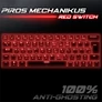 Kép 5/10 - Spirit of Gamer Billentyűzet Mechanikus - XPERT K200 White  (TKL, SOG red, RGB LED,USB, anti-ghosting, fehér, magyar)