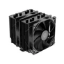 Kép 1/7 - ID-Cooling CPU Cooler - SE-206-XT BLACK (15.2-35.2 dB; max 129,39 m3/h; 4Pin csatlakozó, 6 db heatpipe, 2x12cm, PWM)
