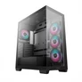 Kép 1/10 - DeepCool Számítógépház - CG580 4F (fekete, ablakos, 4x12cm A-RGB, BTF, ATX, 2xUSB3.0, 1xUSB2.0)