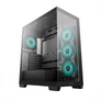 Kép 3/10 - DeepCool Számítógépház - CG580 4F (fekete, ablakos, 4x12cm A-RGB, BTF, ATX, 2xUSB3.0, 1xUSB2.0)