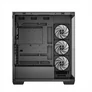 Kép 6/10 - DeepCool Számítógépház - CG580 4F (fekete, ablakos, 4x12cm A-RGB, BTF, ATX, 2xUSB3.0, 1xUSB2.0)