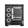 Kép 7/10 - DeepCool Számítógépház - CG580 4F (fekete, ablakos, 4x12cm A-RGB, BTF, ATX, 2xUSB3.0, 1xUSB2.0)