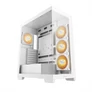 Kép 2/10 - DeepCool Számítógépház - CG580 4F WH (fehér, ablakos, 4x12cm A-RGB, BTF, ATX, 2xUSB3.0, 1xUSB2.0)