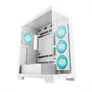Kép 3/10 - DeepCool Számítógépház - CG580 4F WH (fehér, ablakos, 4x12cm A-RGB, BTF, ATX, 2xUSB3.0, 1xUSB2.0)