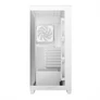 Kép 5/10 - DeepCool Számítógépház - CG580 4F WH (fehér, ablakos, 4x12cm A-RGB, BTF, ATX, 2xUSB3.0, 1xUSB2.0)