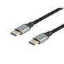 Kép 1/5 - Equip Kábel - 119281 (Premium, DisplayPort2.1 kábel, 4K/240Hz, apa/apa, fekete, 1m)