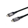 Kép 1/4 - Equip Kábel - 128383 (USB-C 4 Gen1 to USB-C, apa/apa, fekete, 2m)