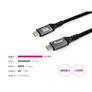 Kép 3/4 - Equip Kábel - 128383 (USB-C 4 Gen1 to USB-C, apa/apa, fekete, 2m)