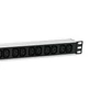 Kép 3/7 - Equip Hálózati Elosztó - 333318 (Schuko, 12x C13, Rack 1U, 1,8m kábel, fekete)