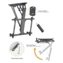 Kép 4/9 - Equip TV Mennyezeti konzol - 650329 (32"-70", motoros, dönthető, Max.: 35kg, fekete)