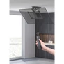 Kép 7/9 - Equip TV Mennyezeti konzol - 650329 (32"-70", motoros, dönthető, Max.: 35kg, fekete)