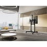 Kép 9/10 - Equip TV állvány - 650633 (55"-100" álló, dönthető, állítható magasság, gurulós, motoros, Max.:120kg, fekete)