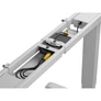 Kép 3/8 - Equip Motoros Asztal láb - 650803 (Dupla motor, állítható magasság: 62cm-128cm, Max.:125kg, szürke)