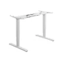 Kép 1/8 - Equip Motoros Asztal láb - 650804 (Dupla motor, állítható magasság: 62cm-128cm, Max.:125kg, fehér)