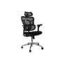 Kép 1/8 - Equip Szék - 651053 (Premium, ergonomikus, Max teherbírás: 150kg, fekete)