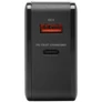 Kép 4/4 - Bluestork Hálózati töltő - PW-BS-65-GAN-C-A (USB-C, USB-A, 65W, 1,8m kábel, gyorstöltés, fekete)