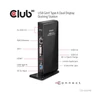 Kép 5/10 - Club 3D Notebook Dokkoló - CSV-3242HD (1200p DUAL DISPLAY, USB-B to HDMI, DVI-I, 6xUSB-A, RJ45, 3.5 Jack Audio + Mic)