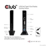 Kép 6/10 - Club 3D Notebook Dokkoló - CSV-3242HD (1200p DUAL DISPLAY, USB-B to HDMI, DVI-I, 6xUSB-A, RJ45, 3.5 Jack Audio + Mic)