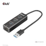Kép 6/10 - Club 3D USB Hub - CSV-1430A (3.2 USB-A to 3xUSB-A, RJ45)