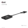 Kép 6/8 - Club 3D Video Splitter - CSV-1478 (4K60HZ, 3.2 USB-C (USB-A adapterrel) to 2xDisplayPort)