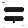 Kép 7/8 - Club 3D Video Splitter - CSV-1478 (4K60HZ, 3.2 USB-C (USB-A adapterrel) to 2xDisplayPort)
