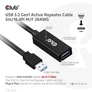 Kép 2/8 - Club 3D kábel - CAC-1404 (3.2 USB-A, Active Repeater, 5Gbps, 5m)