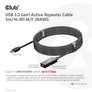 Kép 5/8 - Club 3D kábel - CAC-1404 (3.2 USB-A, Active Repeater, 5Gbps, 5m)