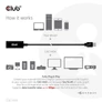 Kép 4/8 - Club 3D kábel - CAC-1404 (3.2 USB-A, M/F, Active Repeater, 5Gbps, 5m)
