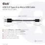 Kép 6/8 - Club 3D kábel - CAC-1408 (2.0 USB-A, Micro USB, 5Gbps, 1m)