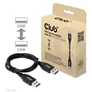 Kép 2/9 - Club 3D kábel - CAC-1409 (USB-A Gen2, M/M, 10Gbps, 3A, 15W, 5V/3A, 0.5m)