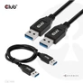 Kép 8/9 - Club 3D kábel - CAC-1409 (USB-A Gen2, M/M, 10Gbps, 3A, 15W, 5V/3A, 0.5m)