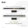 Kép 6/9 - Club 3D Átalakító - CAC-1420 (3.2 USB-A to RJ45, 2.5Gb, M/F)