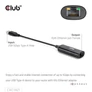 Kép 4/7 - Club 3D Átalakító - CAC-1421 (USB-A to RJ45, 5 GBps, M/F)